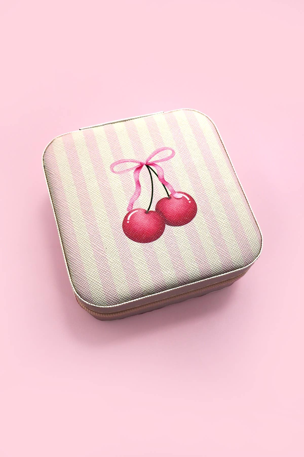 Boîte à bijoux - pois bleu
