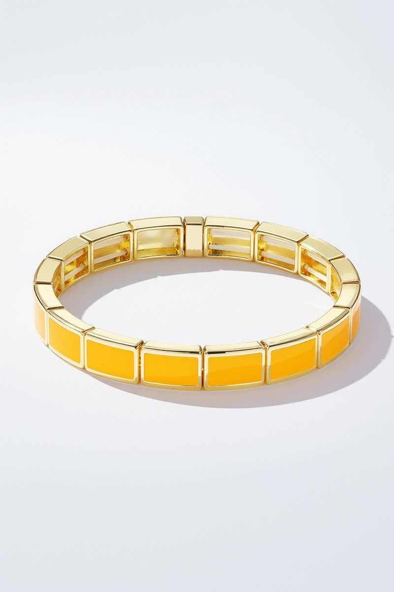 Bracelet coloré 324CP50: Brun / Autre