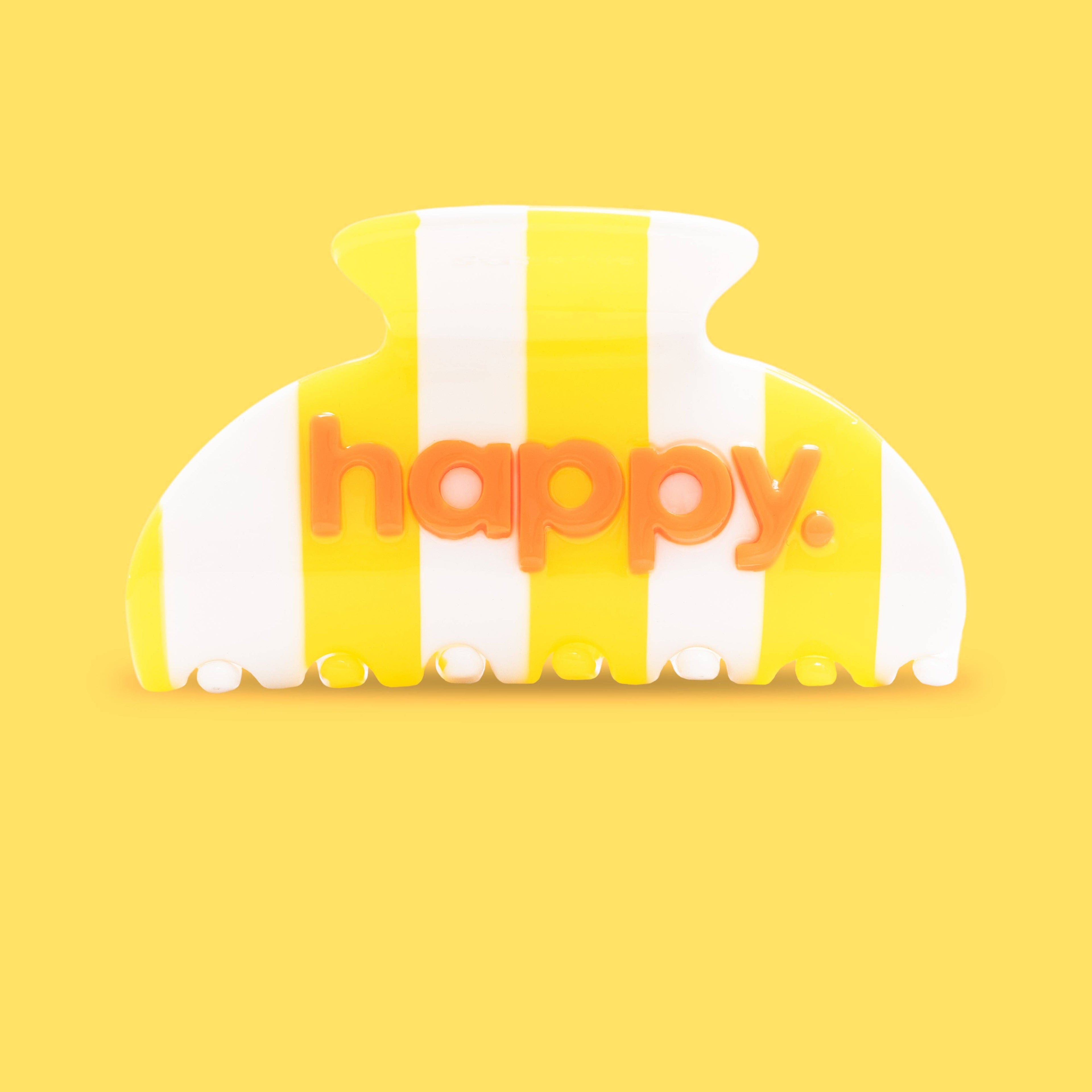 Barrette - Toujours heureuse.: Heureux.